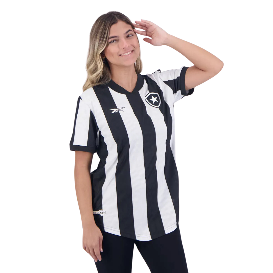 Camisa Feminina Alvinegra 2023/24 I