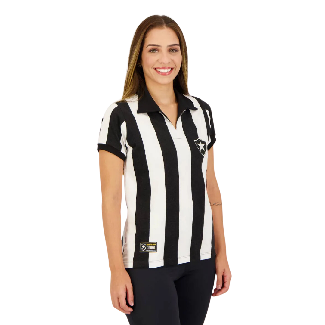 Camisa Alvinegra 1962 Feminina