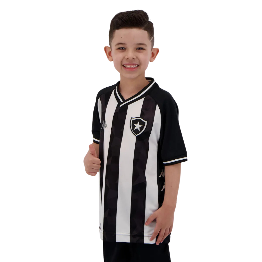 Camisa Kappa do Alvinegro I 2019 Infantil